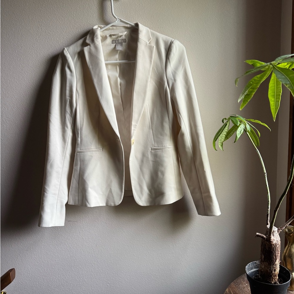 H&M Cream Women's Blazer